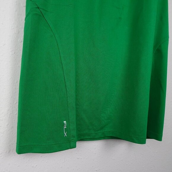 RLX Ralph Lauren Golf Polo Shirt Women's Size XS Green 1/4 Zip Wicking - Picture 3 of 10